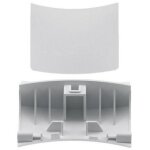 Poignee hublot blanche 00183607 pour lave - linge bosch, lave - linge siemens lave - linge viva