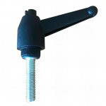 Poign�e indexable m8 x 25 mm tige filet�e