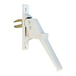 Poign�e � levier de r�novation 517 s pour menuiserie alu ou acier ton alu anodis� - argenta