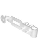 Poign�e de man?uvre pour espagnolette de volet battant ? aluminium et composite ? blanc ? r�sistante ...