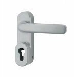 Poigne de manoeuvre extrieure, sans cylindre, gris - thirard