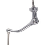 Poign�e de moulinet en alliage d'aluminium anti - corrosion, pi�ce de rechange pour mat�riel de p�che ...