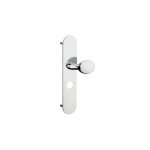Poigne palire  tirage pour serrure ermetis - picard argent 290 chrom brillant 60