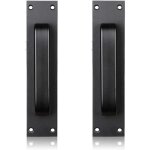 Poign�e de porte coulissante noire pour cuisine / mobilier / armoire / armoire / poign�e de tiroir pour ...