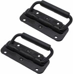 Poign�e de porte coulissante traction d'acier inoxydable bo�te poign�e levage bo�te outils ressort poign�e ...