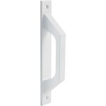 Poign�e de porte droite en aluminium poign�e pour portes coulissantes ou partes battantes 198 x 25 x ...