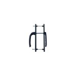 Quincadeco ? poign�e de porte fen�tre saillie r�duite ? aluminium peinture �poxy gris ral 7016 ? compatible ...