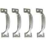 Poign�es de porte en forme d'arc - pour armoires, portes, paravents, int�rieur et ext�rieur - lot de ...