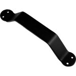 Poign�e de porte de grange noire poign�e de porte en acier massif pour porte de grange coulissante, placard, ...