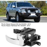Poign�e de porte int�rieure droite de voiture 80670 - 4x02b convient pour remplacement pour nissan navara ...