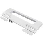 Poign�e de porte de r�frig�rateur et de cong�lateur universelle amovible blanche - distance entre les ...