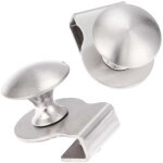 Poign�e de porte en verre en acier inoxydable / clip / clip en verre 5 - 8 mm vitrine meuble meuble tiroir ...