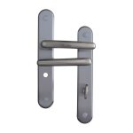 Poignes de porte  verrou sonia - mr bricolage - mtal