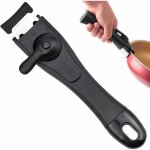 Poigne de pot univers facile  remplacer pour casserole, pot  soupe, etc. noir