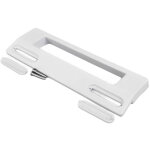 Poign�e de r�frig�rateur universelle blanche amovible, poign�e porte freezer - entraxe trous de 90 mm ...