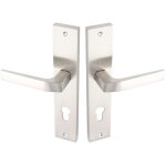 Poign�e en satin bingo sur plaque longue 72 mm