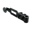 Store menuiserie - poign�e standard, espanolette, noir, aluminium et composite, pour volet battant