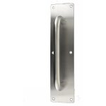 Secury - t - poign�e de tirage sur plaque de propret� inox ss304 - 300x75x2 mm