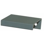 Poigne tirette entraxe 32mm finition aluminium nickel mat - cadap - p0333 / 19s