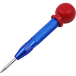 Poin�on central automatique de 5 pouces, bleu, marqueur � ressort, outil manuel r�glable avec couvercle, ...