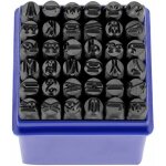 Poinçon de lettre, jeu de timbres en métal 36pcs poinçon de numéro à frapper lettre à frapper lettre ... Poinçon de lettre, jeu de timbres en métal 36pcs poinçon de numéro à frapper lettre à frapper lettre ...