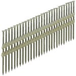 Pointes en bande 34� 3. 1x63 annel�es inox t�te bomb�e - sans gaz - boite de 2200 clous - arca - spb343163aitb ...