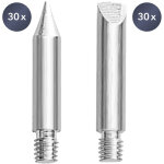 Pointes de soudage pour station de soudage num�rique psis 10 - 230v (60 pces)