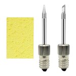 Pointes de soudure tête fer à souder usb remplacement soudage pour interface e10 (pointe b + pointe k) ... Pointes de soudure tête fer à souder usb remplacement soudage pour interface e10 (pointe b + pointe k) ...