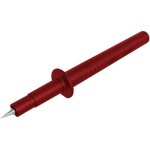 Pointe de touche de s�curit� sks hirschmann pruef 2700 rt 972319101 enfichable 4 mm cat ii 1000 v rouge ...