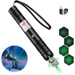 Pointeur laser haute puissance, indicateur laser vert, pointeur laser longue port�e, adapt� � la randonn�e, ...