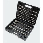 Le poisson qui jardine - coffret de 13 m�ches, burins et for�ts sds pour perceuses, marteau piqueur