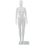 Le poisson qui jardine - mannequin femme blanc brillant. idal pour la couture, magasins de vtements, ...