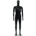 Le poisson qui jardine - mannequin homme noir brillant. id�al pour la couture, magasins de v�tements, ...