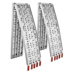 Le poisson qui jardine - paire de rampes de chargement moto pliable 800 kg 226 cm de long