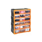 Le poisson qui jardine - tagre, casiers bacs de rangement 18 compartiments vis, clous, boulons