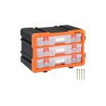 Le poisson qui jardine - tagre, casiers bacs de rangement 36 compartiments vis, clous, boulons