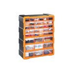Le poisson qui jardine - tagre, casiers bacs de rangement 39 compartiments vis, clous, boulons