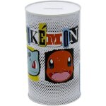 Pokmon tirelire mtal 10 x 10 cm design officiel