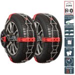 Polaire - chaine neige montage frontal et tension automatique pneu 145 / 80r15 Polaire - chaine neige montage frontal et tension automatique pneu 145 / 80r15