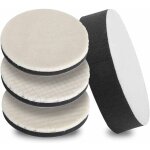 Polissage de voiture en laine et ponges 125mm, lot de 4 bonnet de polissage ponge tampons disque de ...