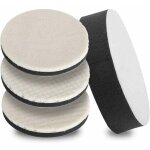 Polissage de voiture en laine et �ponges 125mm, lot de 4 bonnet de polissage �ponge tampons disque de ...