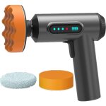 Ersandy - polisseuse à cire portable avec tapis de polissage, polisseuse avec batterie au lithium 2000mah ... Ersandy - polisseuse à cire portable avec tapis de polissage, polisseuse avec batterie au lithium 2000mah ...