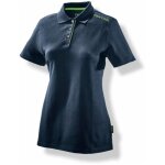 Polo bleu fonc dames pol - lad - ft1 - s - festool