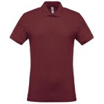 Polo de travail piqué manches courtes homme kariban bordeaux m Polo de travail piqué manches courtes homme kariban bordeaux m