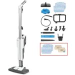 Polti - balai vapeur et nettoyeur vapeur portable vaporetto sv610 style + 2 serpillires + 2 filtres ...