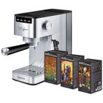 Polti coffea p10s avec kit 54 dosettes ese