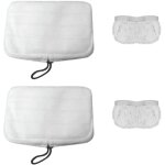 Polti - kit de 2 serpillières et 2 bonnettes pour vaporetto (sv205, sv220, sv240) paeu0307 Polti - kit de 2 serpillières et 2 bonnettes pour vaporetto (sv205, sv220, sv240) paeu0307