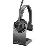 Poly - voyager 4310 uc wireless headset with charging cradle (plantronics), casque supra - auriculaire, ...