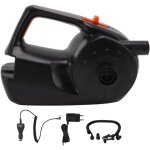 Pompe  air lectrique bateau, 80w 100 - 240v pompe electrique matelas gonflable avec 7 buses pour anneau ...