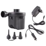 Pompe  air lectrique, matelas gonflable gonfleur degonfleur 2 en 1, gonfleur avec 3 buses, pour piscine ...